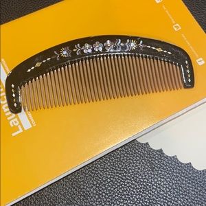 Handmade Mother of Pearl Wooden Hair Brush